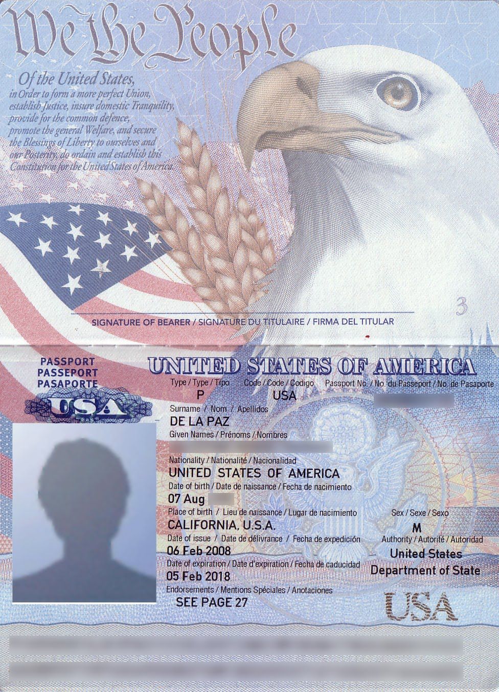 passport card fake usa passport